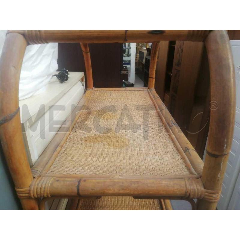 ETAGERE BAMBU VINTAGE  | Mercatino dell'Usato Moncalieri bengasi 4