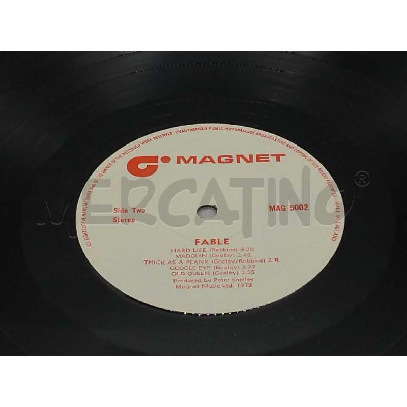 FABLE - FABLE MASGNET RECORDS VG VG | Mercatino dell'Usato Moncalieri bengasi 5