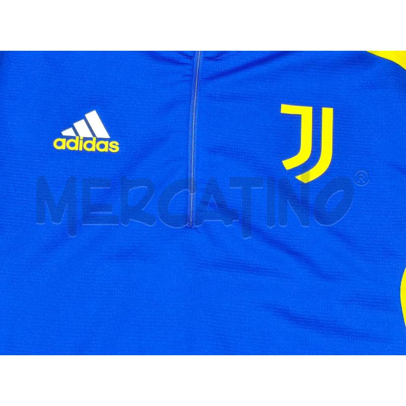 FELPA ADIDAS JUVENTUS BLU CON CERNIERA TG S | Mercatino dell'Usato Moncalieri bengasi 3