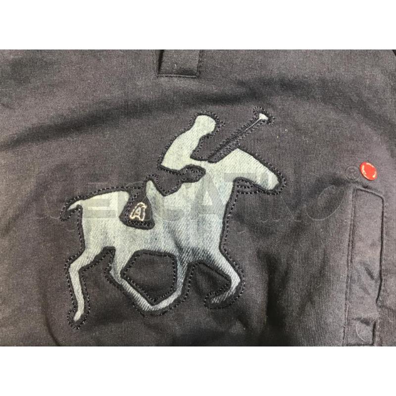 FELPA BAMBINO ASPEN POLO CLUB BLU CON LOGO  | Mercatino dell'Usato Moncalieri bengasi 3