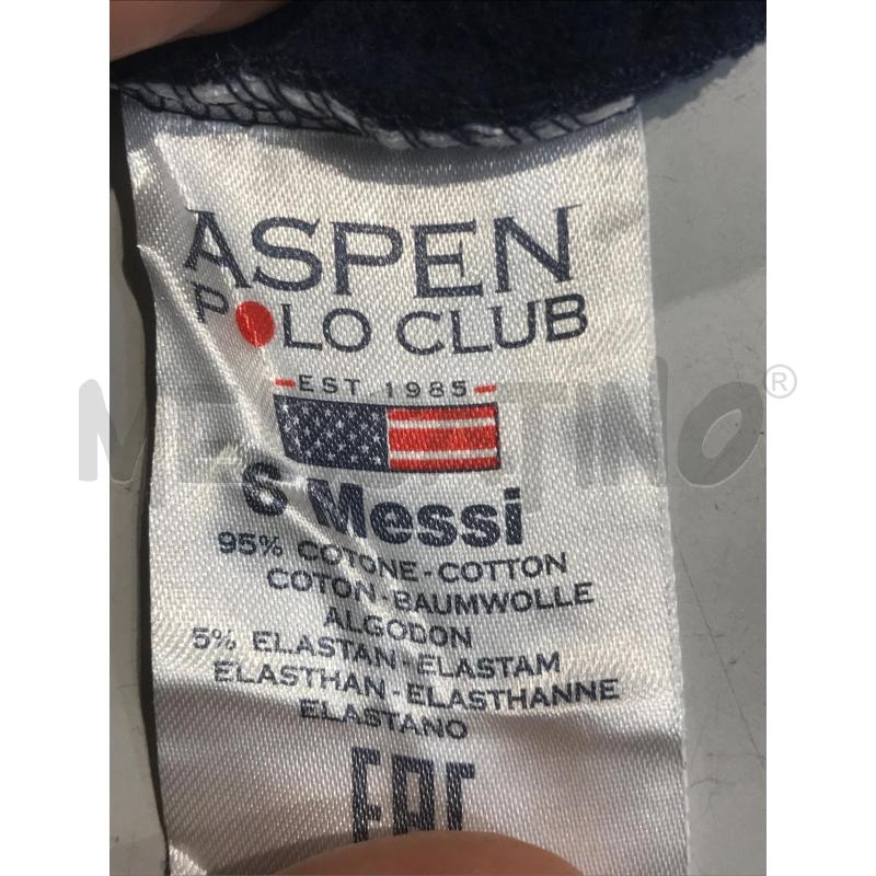 FELPA BAMBINO ASPEN POLO CLUB BLU CON LOGO  | Mercatino dell'Usato Moncalieri bengasi 4