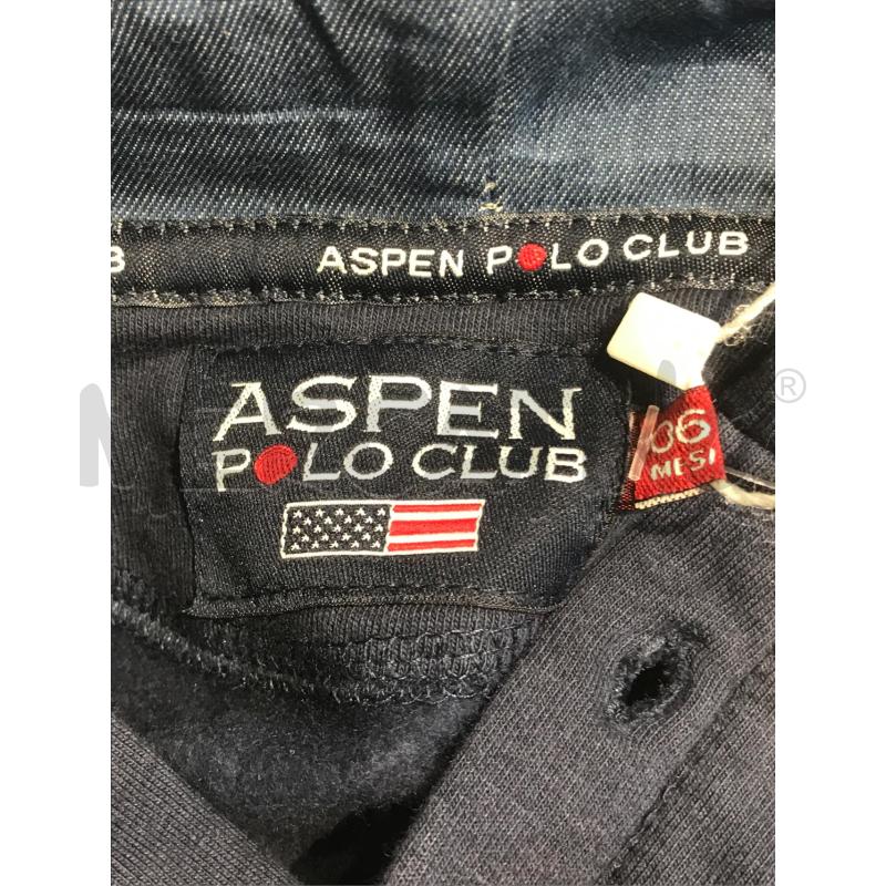 FELPA BAMBINO ASPEN POLO CLUB BLU CON LOGO  | Mercatino dell'Usato Moncalieri bengasi 5