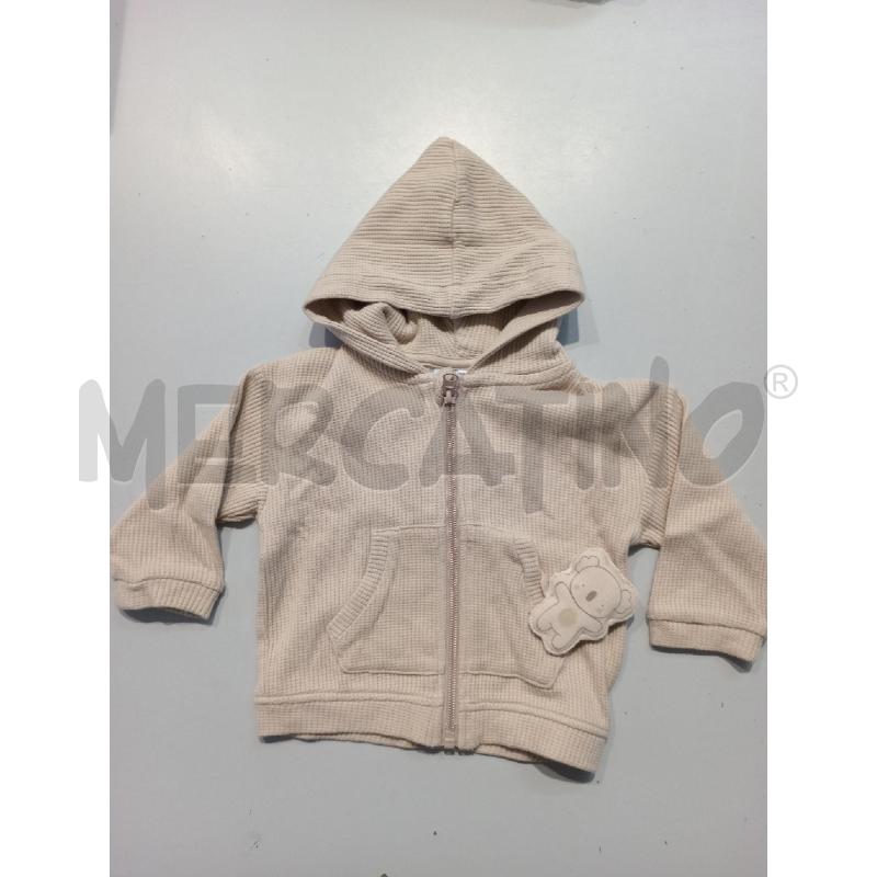 FELPA BAMBINO FAGOTTINO BEIGE CON ORSETTO | Mercatino dell'Usato Moncalieri bengasi 1