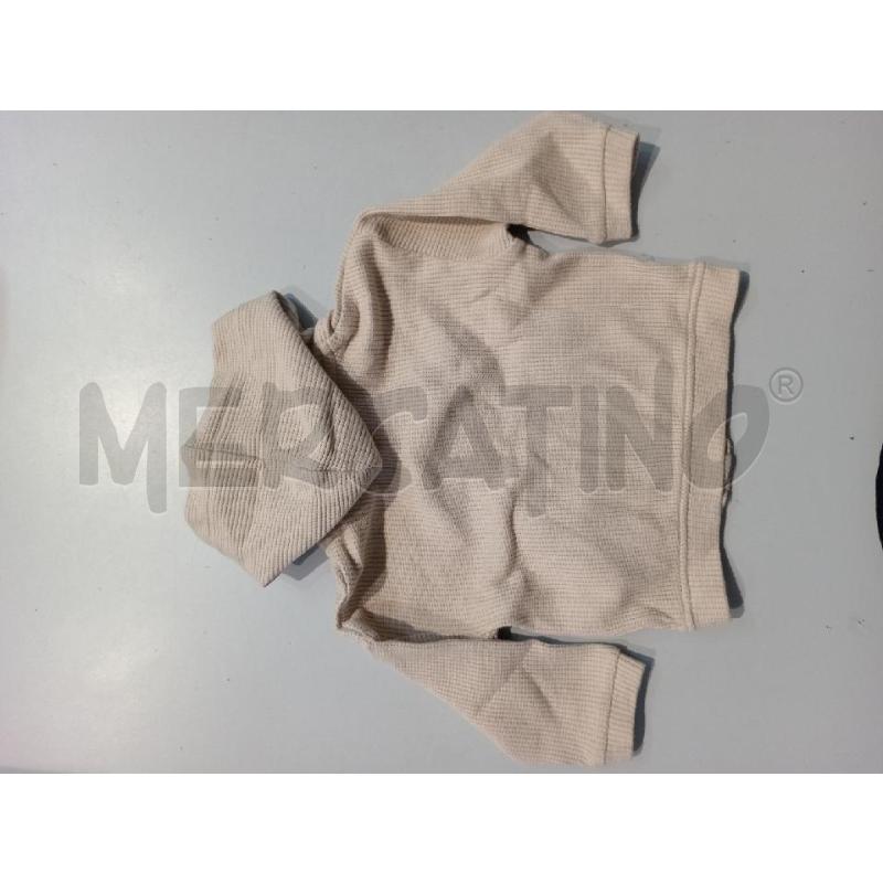 FELPA BAMBINO FAGOTTINO BEIGE CON ORSETTO | Mercatino dell'Usato Moncalieri bengasi 2