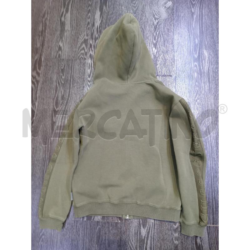 FELPA BAMBINO GUESS VERDE CON CERNIERA | Mercatino dell'Usato Moncalieri bengasi 2