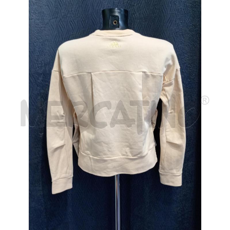 FELPA DONNA ADIDAS SALMONE  | Mercatino dell'Usato Moncalieri bengasi 2
