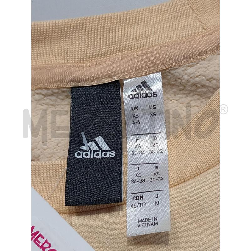 FELPA DONNA ADIDAS SALMONE  | Mercatino dell'Usato Moncalieri bengasi 5