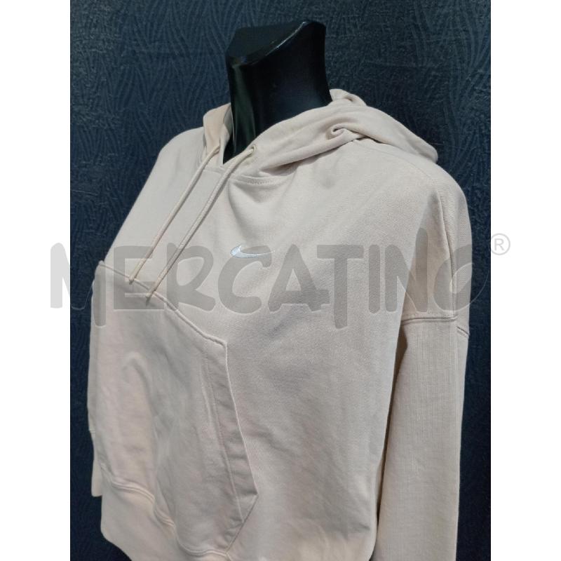 FELPA DONNA NIKE BEIGE CON CAPPUCCIO | Mercatino dell'Usato Moncalieri bengasi 3