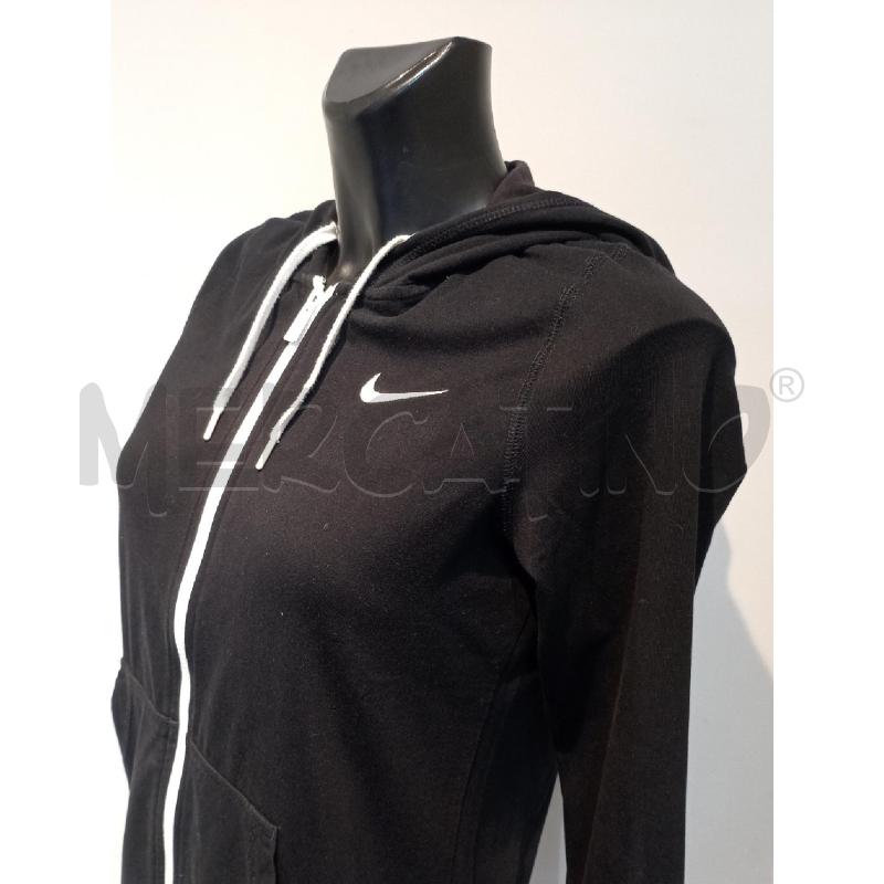 FELPA DONNA NIKE NERA CON CERNIERA  | Mercatino dell'Usato Moncalieri bengasi 3