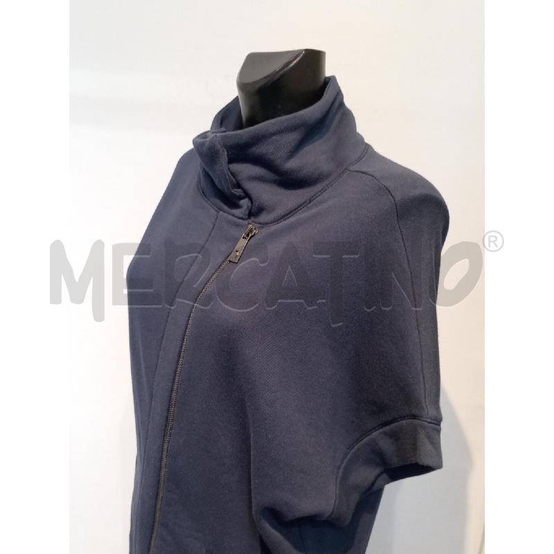 FELPA DONNA PINKO MANICHE CORTE BLU  | Mercatino dell'Usato Moncalieri bengasi 3