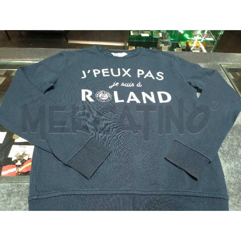 FELPA SPORTIVA TENNIS JE SUIS A ROLAND GARROS PARIS TG XS | Mercatino dell'Usato Moncalieri bengasi 1