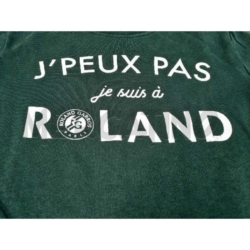 FELPA SPORTIVA TENNIS JE SUIS A ROLAND GARROS PARIS TG XS | Mercatino dell'Usato Moncalieri bengasi 2