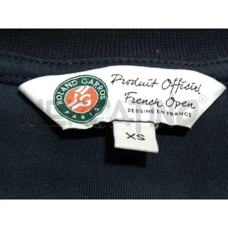 FELPA SPORTIVA TENNIS JE SUIS A ROLAND GARROS PARIS TG XS | Mercatino dell'Usato Moncalieri bengasi 3