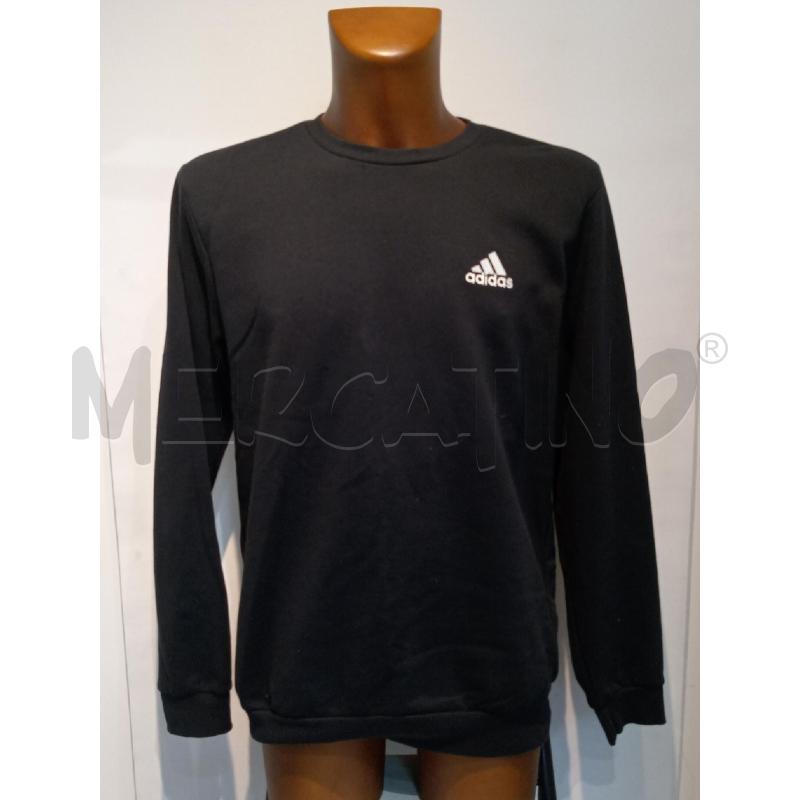 FELPA UOMO ADIDAS NERA  | Mercatino dell'Usato Moncalieri bengasi 1