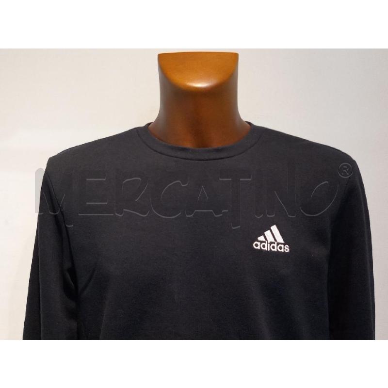 FELPA UOMO ADIDAS NERA  | Mercatino dell'Usato Moncalieri bengasi 4
