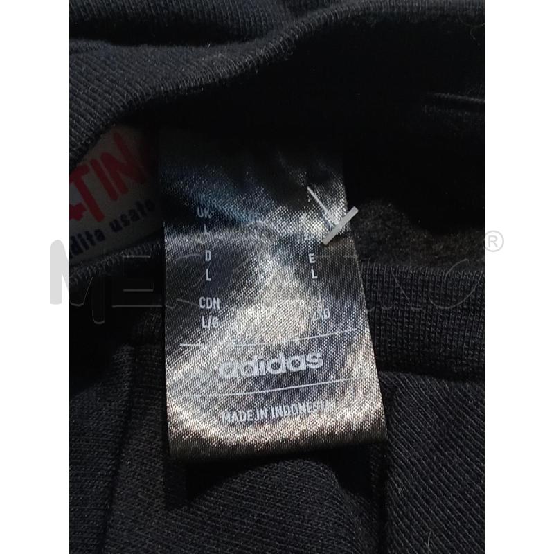 FELPA UOMO ADIDAS NERA  | Mercatino dell'Usato Moncalieri bengasi 5