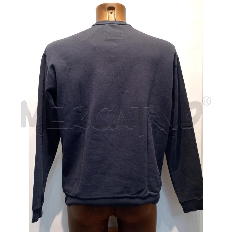 FELPA UOMO ARMANI EXCHANGE BLU SCRITTA BIANCA NATURAL  | Mercatino dell'Usato Moncalieri bengasi 2