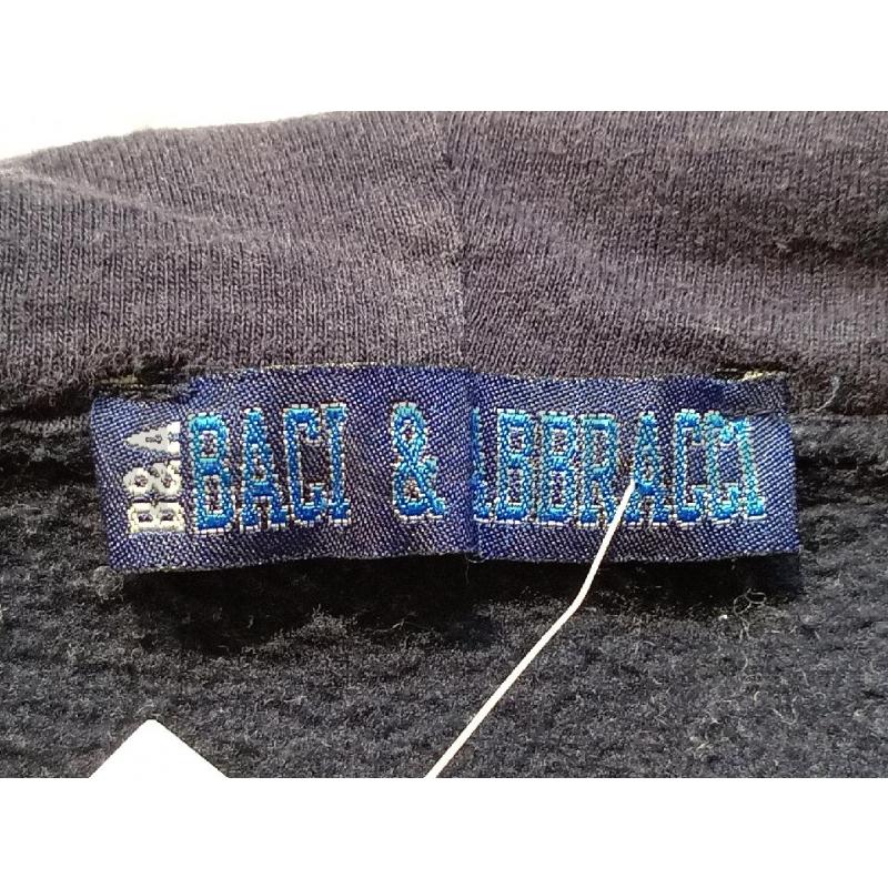 FELPA UOMO BACI&ABBRACCI BLU CON CAPUCCIO CHIUSURA ZIP  | Mercatino dell'Usato Moncalieri bengasi 5
