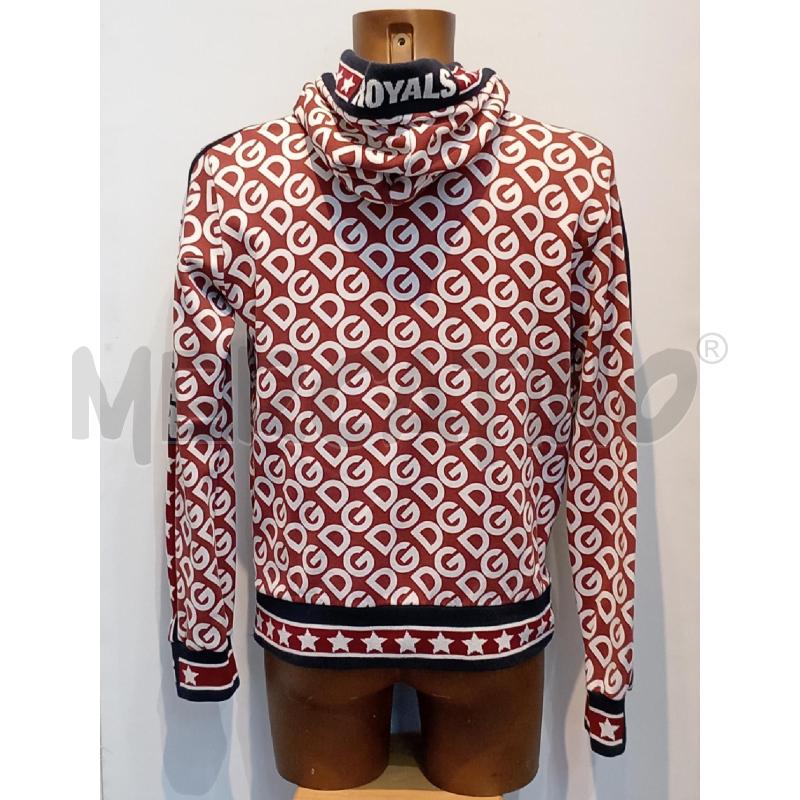 FELPA UOMO DOLCE & GABBANA ROSSO LOGO BIANCO | Mercatino dell'Usato Moncalieri bengasi 2