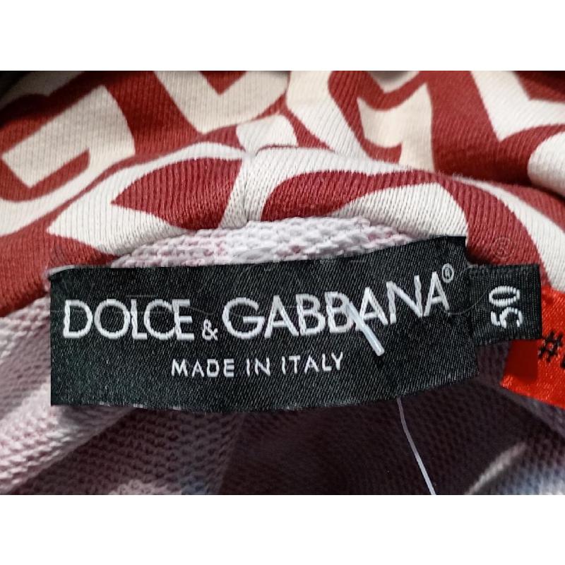 FELPA UOMO DOLCE & GABBANA ROSSO LOGO BIANCO | Mercatino dell'Usato Moncalieri bengasi 5