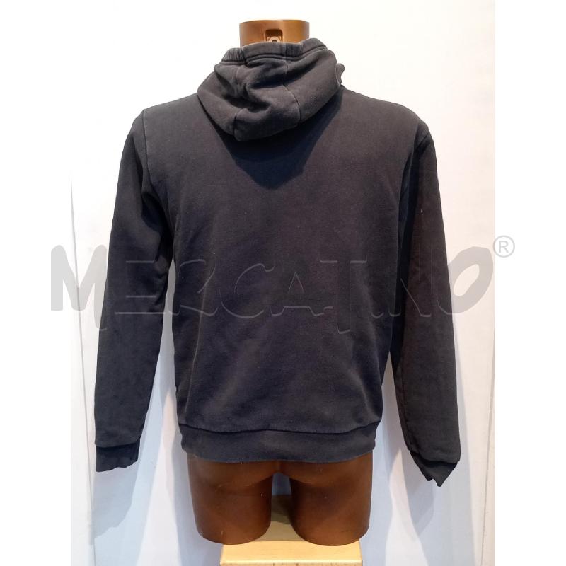 FELPA UOMO EMPORIO ARMANI NERA LOGO DAVANTI CON CAPPUCCIO | Mercatino dell'Usato Moncalieri bengasi 2