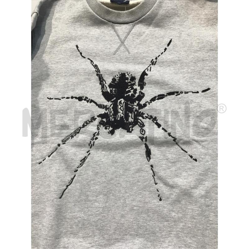 FELPA UOMO LANVIN SPIDER GRIGIA  | Mercatino dell'Usato Moncalieri bengasi 4
