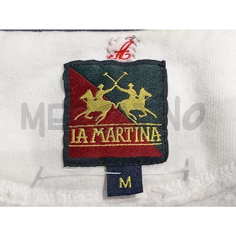 FELPA UOMO LA MARTINA BIANCA | Mercatino dell'Usato Moncalieri bengasi 5