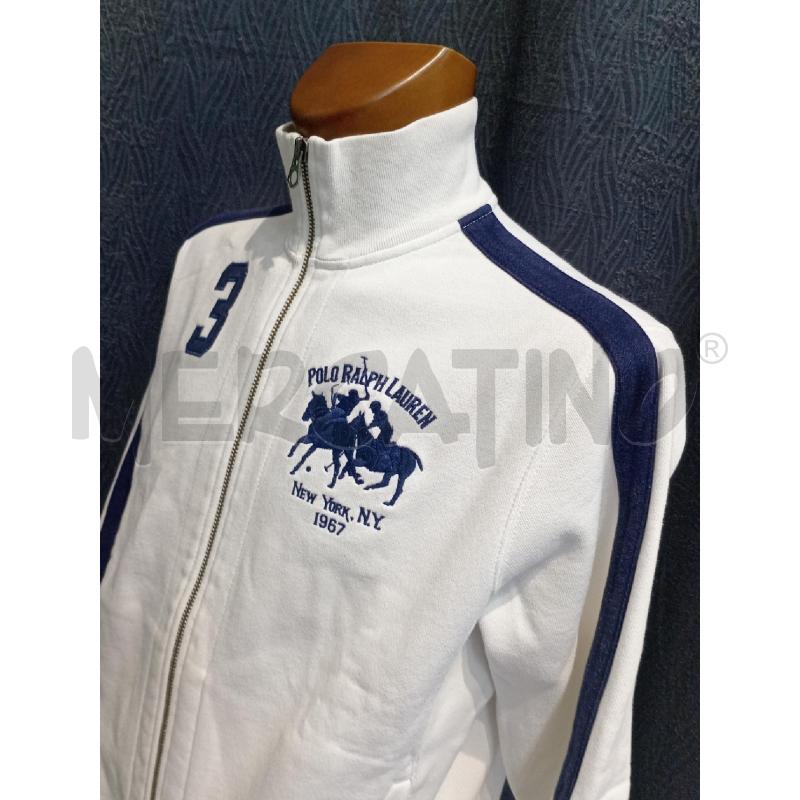 FELPA UOMO POLO RALPH LAUREN BIANCA | Mercatino dell'Usato Moncalieri bengasi 3