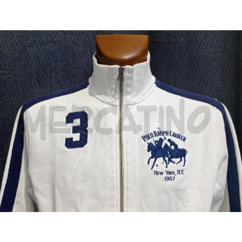 FELPA UOMO POLO RALPH LAUREN BIANCA | Mercatino dell'Usato Moncalieri bengasi 4