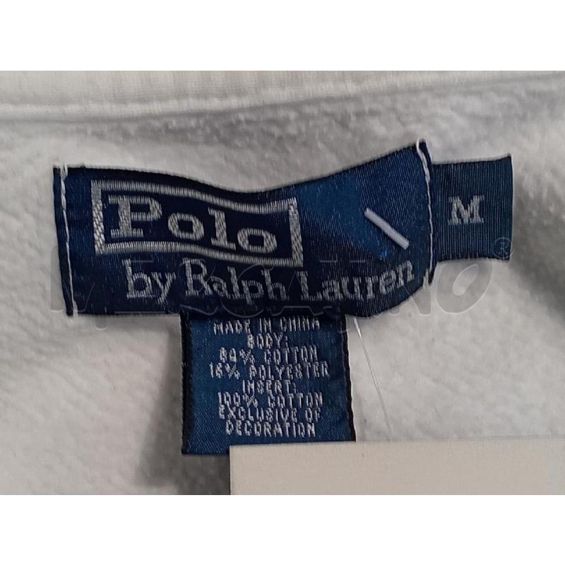 FELPA UOMO POLO RALPH LAUREN BIANCA | Mercatino dell'Usato Moncalieri bengasi 5