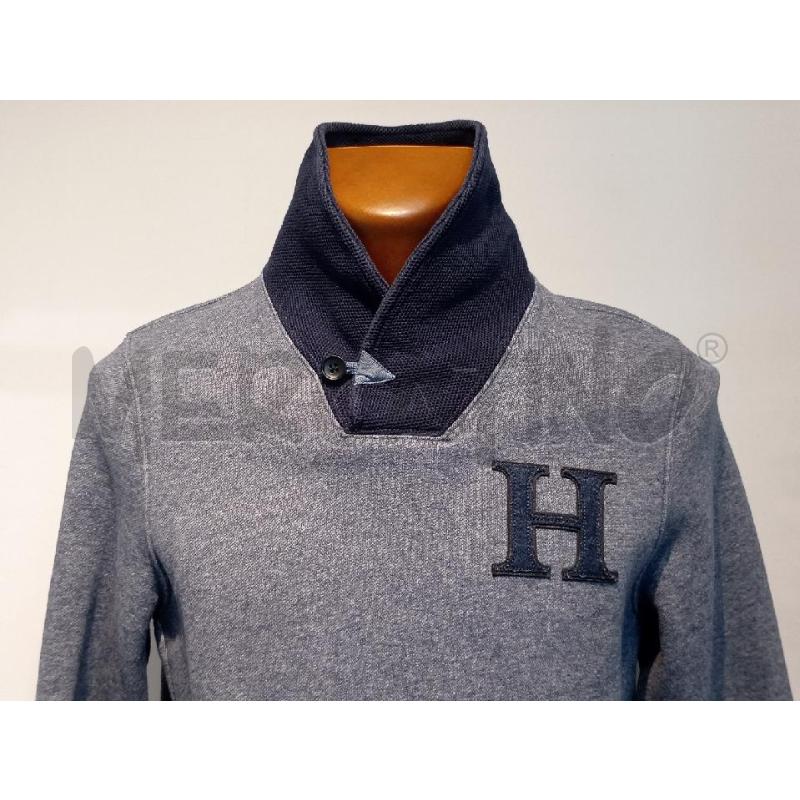 FELPA UOMO TOMMY HILGHFIGHER BLU | Mercatino dell'Usato Moncalieri bengasi 4