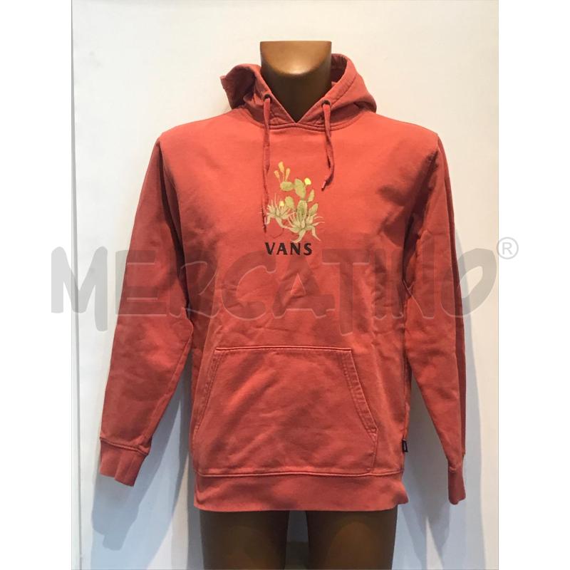 FELPA UOMO VANS MATTONE CON CAPPUCCIO | Mercatino dell'Usato Moncalieri bengasi 1