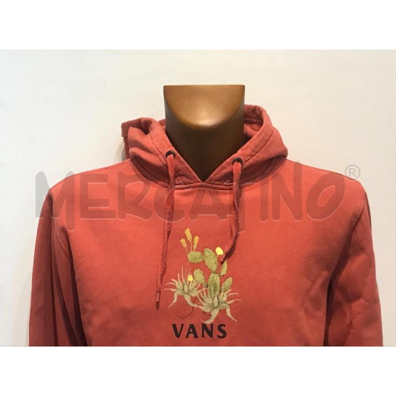 FELPA UOMO VANS MATTONE CON CAPPUCCIO | Mercatino dell'Usato Moncalieri bengasi 3