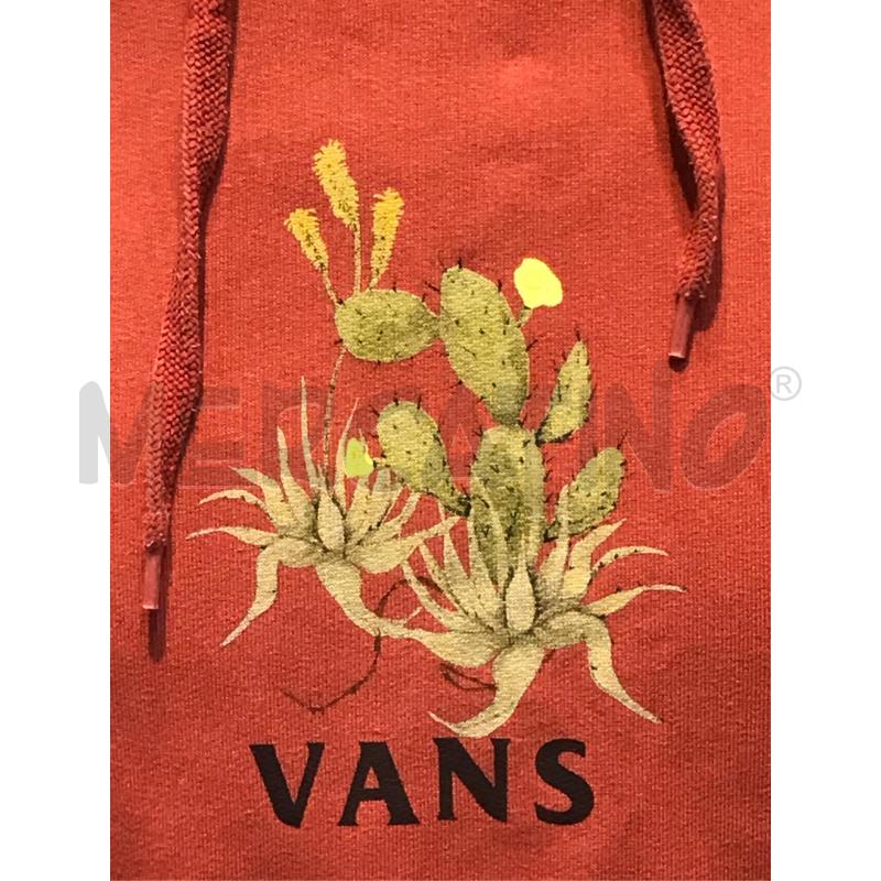 FELPA UOMO VANS MATTONE CON CAPPUCCIO | Mercatino dell'Usato Moncalieri bengasi 4