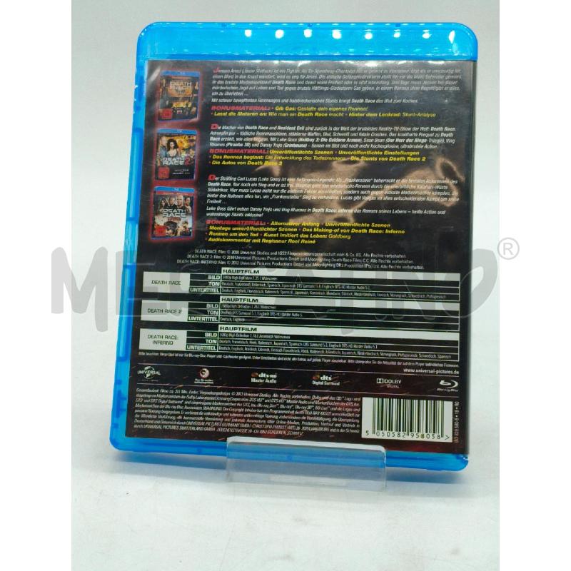 FILM BLU RAY DEATH RACE TRILOGY | Mercatino dell'Usato Moncalieri bengasi 2