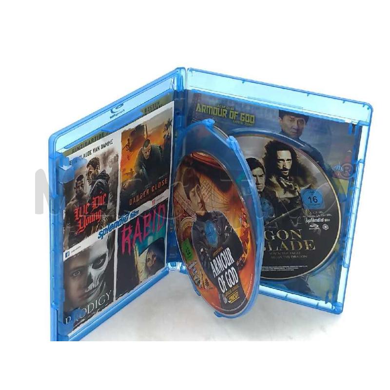 FILM BLU RAY JACKIE CHAN TRIPLE FEATURE COLLECTION | Mercatino dell'Usato Moncalieri bengasi 3