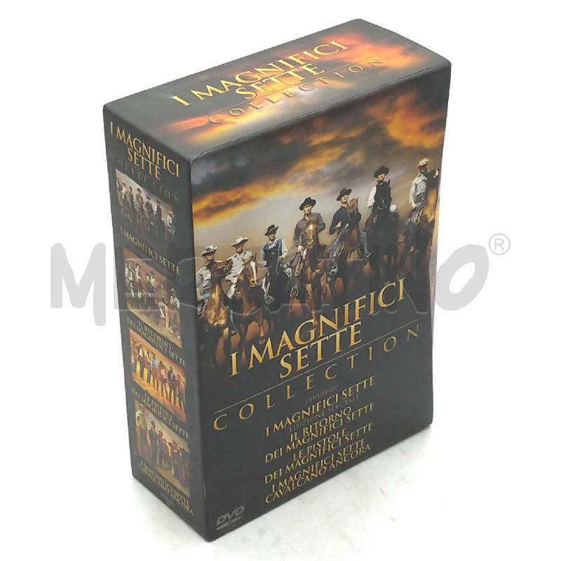 FILM I MAGNIFICI SETTE COLLECTION 4 DVD COFANETTO DA COLLEZIONE | Mercatino dell'Usato Moncalieri bengasi 1