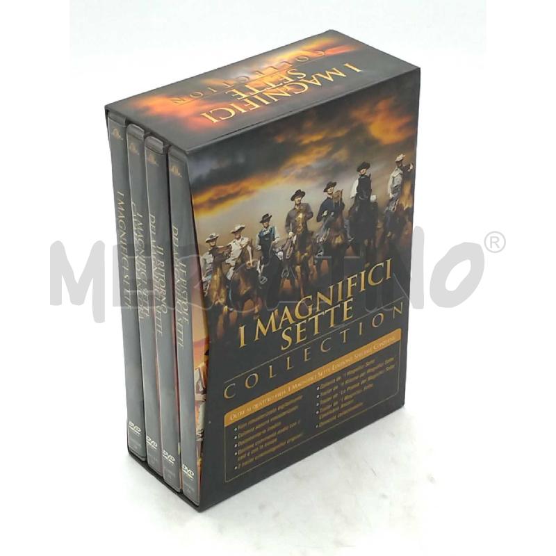 FILM I MAGNIFICI SETTE COLLECTION 4 DVD COFANETTO DA COLLEZIONE | Mercatino dell'Usato Moncalieri bengasi 2