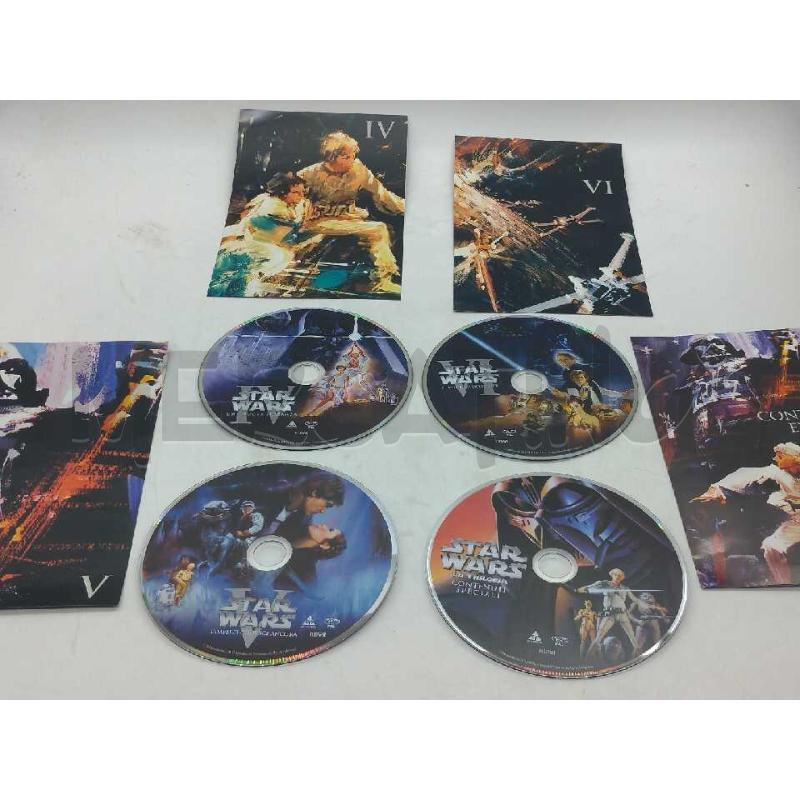 FILM STAR WARS LA TRILOGIA COFANETTO LUCAS FILM | Mercatino dell'Usato Moncalieri bengasi 5