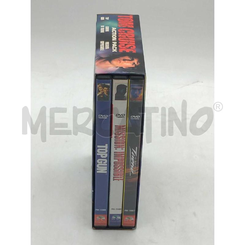 FILM TOM CRUISE ACTION PACK TRILOGIA DA COLLEZIONE COFANETTO | Mercatino dell'Usato Moncalieri bengasi 2