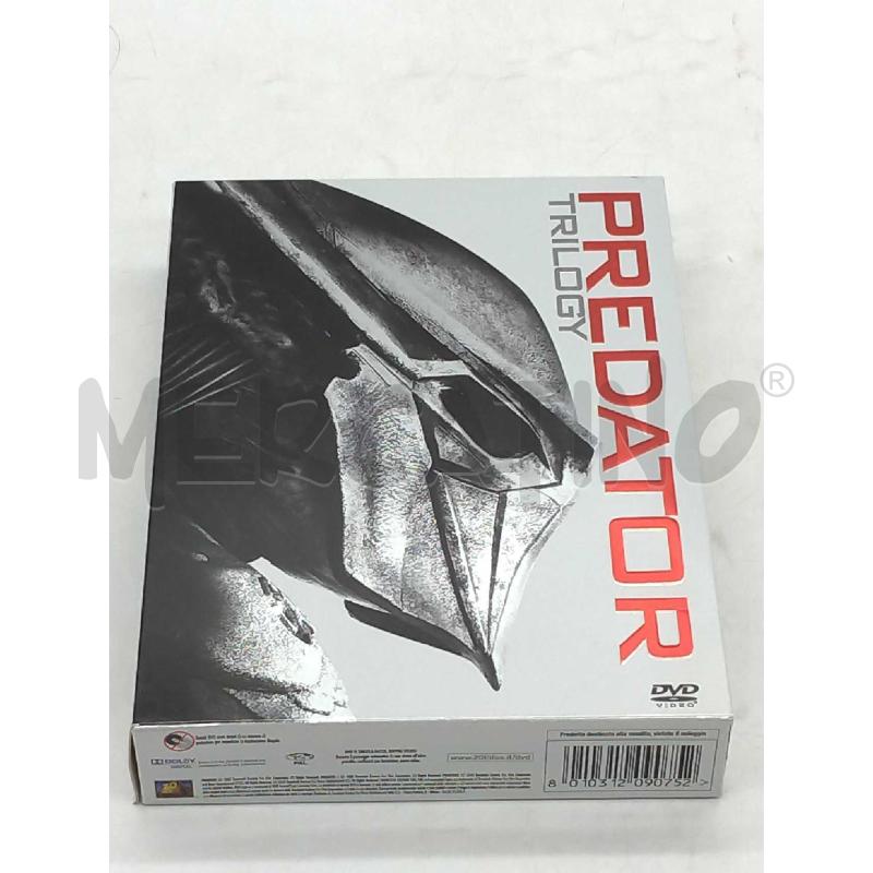 FILM TRILOGIA PREDATOR TRILOGY DVD COFANETTO DA COLLEZIONE | Mercatino dell'Usato Moncalieri bengasi 1