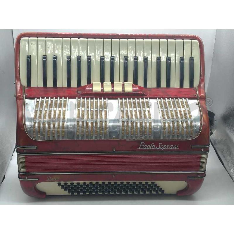 FISARMONICA PAOLO SOPRANO 80 BASSI  | Mercatino dell'Usato Moncalieri bengasi 1