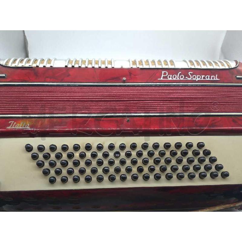 FISARMONICA PAOLO SOPRANO 80 BASSI  | Mercatino dell'Usato Moncalieri bengasi 5