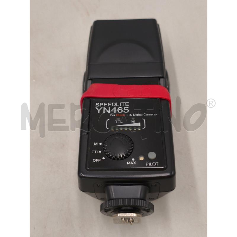 FLASH PER FOTOCAMERA YONGNUO SPEEDLITE YN 465 | Mercatino dell'Usato Moncalieri bengasi 4