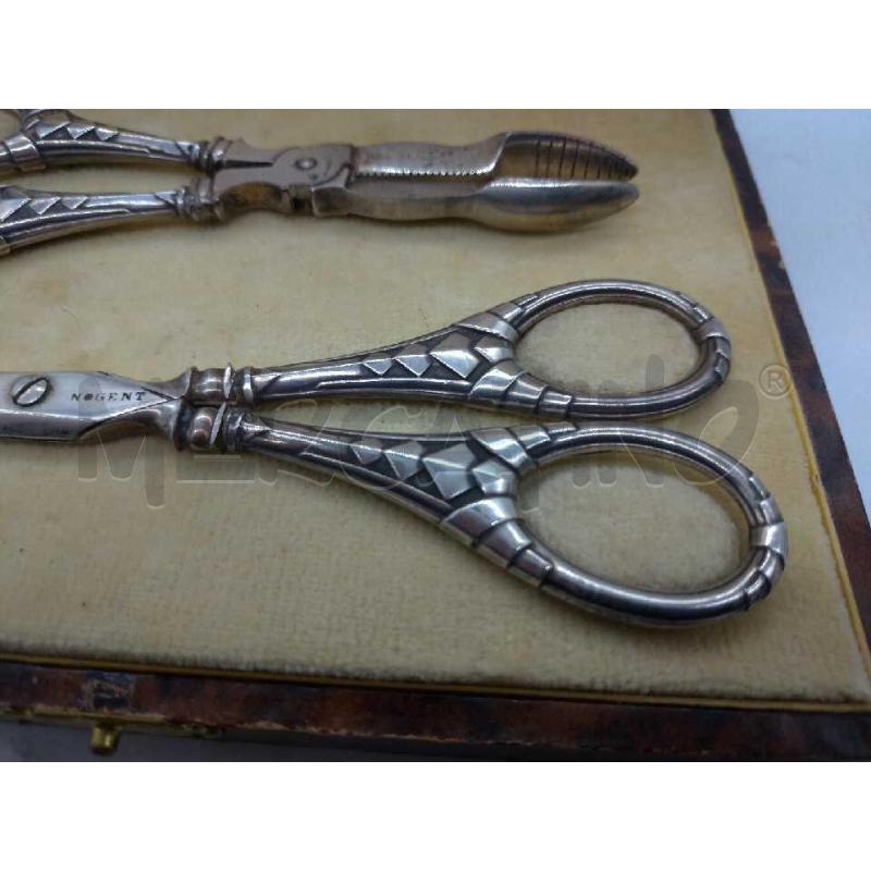 FORBICE COPPIA EPOCA CON SCATOLA MANICO SILVER | Mercatino dell'Usato Moncalieri bengasi 4