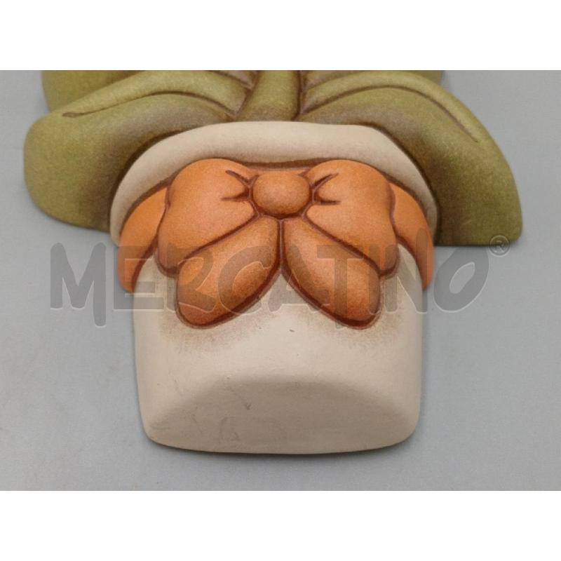 FORMELLA CERAMICA THUN VASO C/GIRASOLE DA APPENDERE  | Mercatino dell'Usato Moncalieri bengasi 2