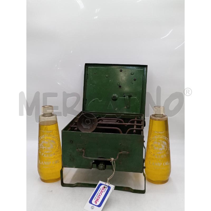 FORNELLO VINTAGE C/2 RICARICHE LAMP OIL | Mercatino dell'Usato Moncalieri bengasi 1