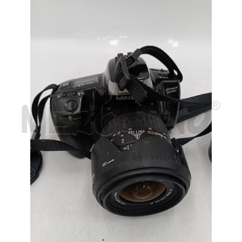 FOTOCAMERA DYNAX MINOLTA 300 SI OBIETTIVO SIGMA 24X70 + 35X70 | Mercatino dell'Usato Moncalieri bengasi 4