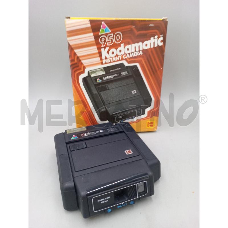 FOTOCAMERA ISTANTANEA KODAMATIC 950 VINTAGE MAI USATA  | Mercatino dell'Usato Moncalieri bengasi 1