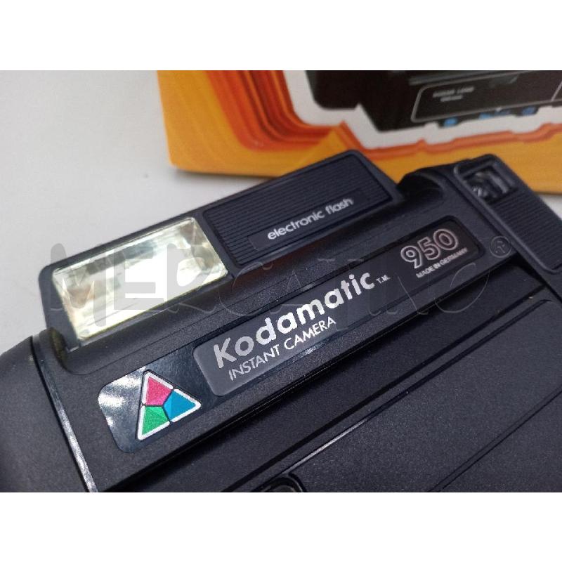 FOTOCAMERA ISTANTANEA KODAMATIC 950 VINTAGE MAI USATA  | Mercatino dell'Usato Moncalieri bengasi 5